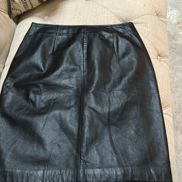 apostrophe leather skirt size 4 - Picture 6 of 6